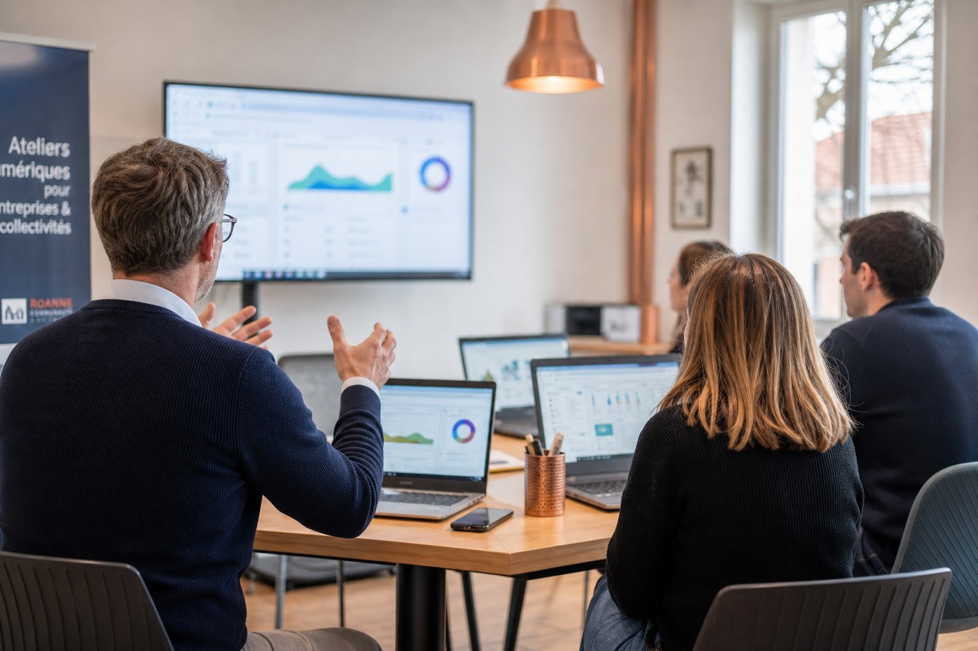 Atelier formation informatique pour entreprises et collectivités à Roanne